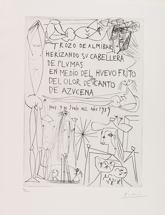 Pablo Picasso - El entierro del Conde de Orgaz - Altre immagini