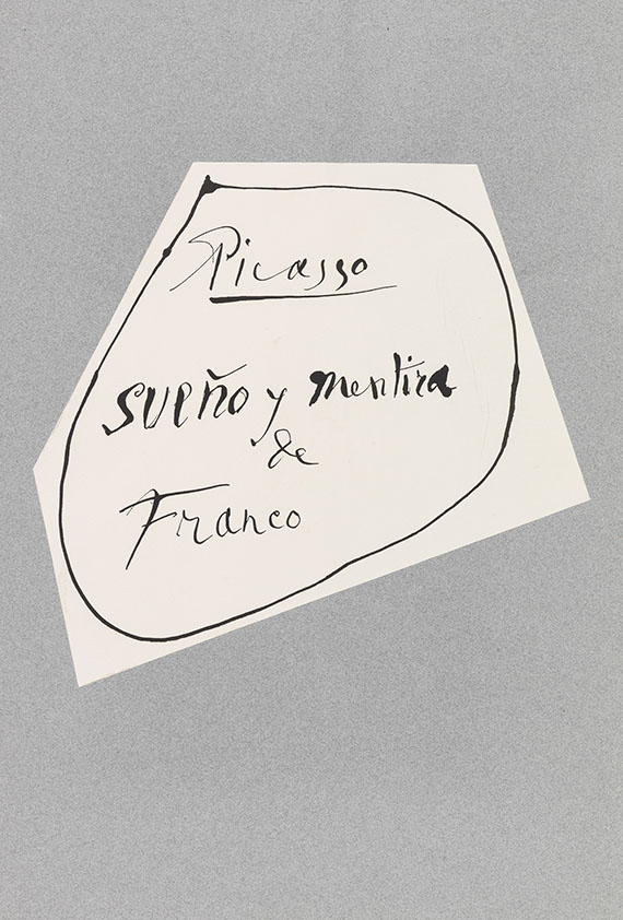 Pablo Picasso - Sueno y mentira de Franco, 1 von 850 Exemplaren - Altre immagini
