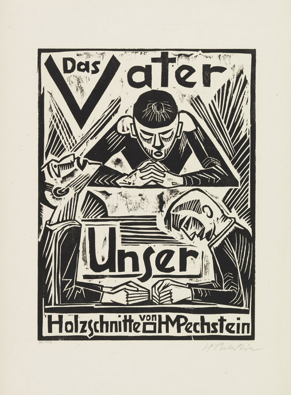 Hermann Max Pechstein - Vater unser