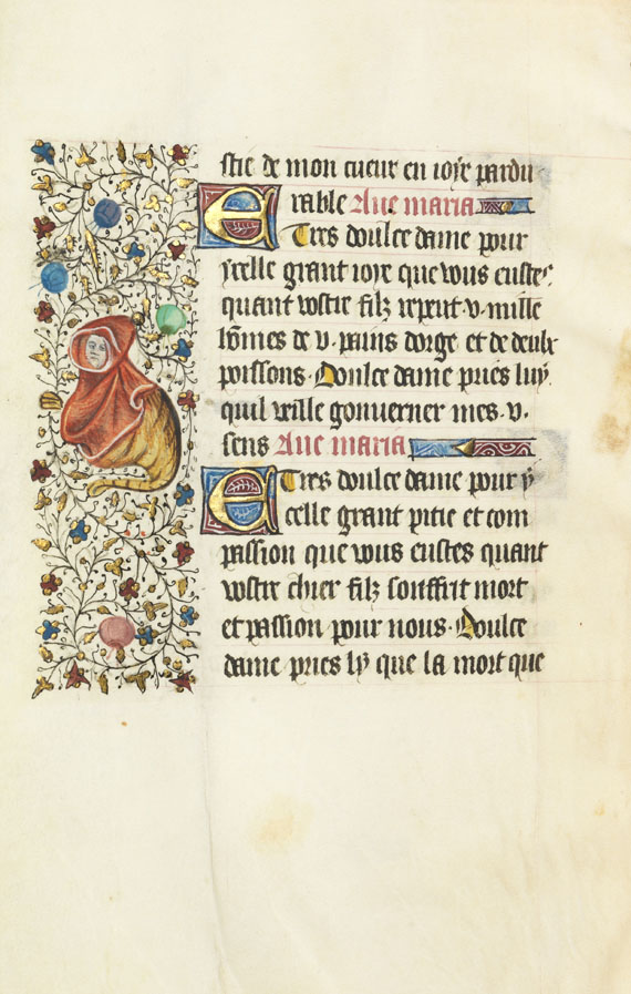  Manuskripte - Stundenbuch. Frankreich ca. 1450-70 - Altre immagini