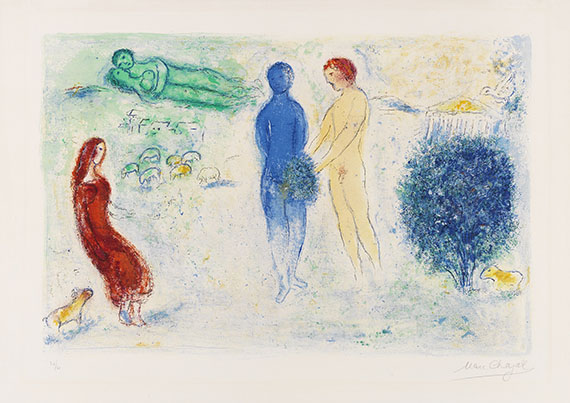 Marc Chagall - Le jugement de Chloé