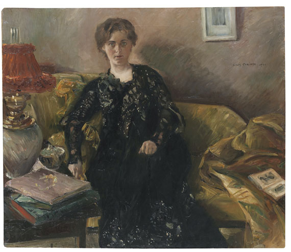 Lovis Corinth - Porträt Frau Korfiz Holm (Gattin des Schriftstellers Korfiz Holm) Lovis Corinth - Porträt Frau Korfiz Holm (Gattin des Schriftstellers Korfiz Holm)