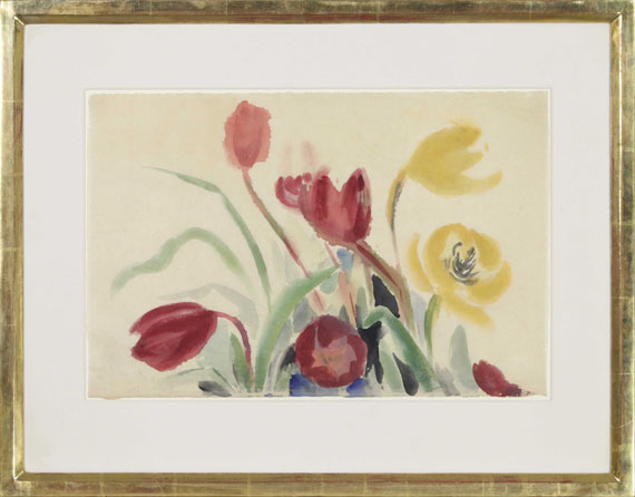 Emil Nolde - Rote und gelbe Tulpen - Cornice