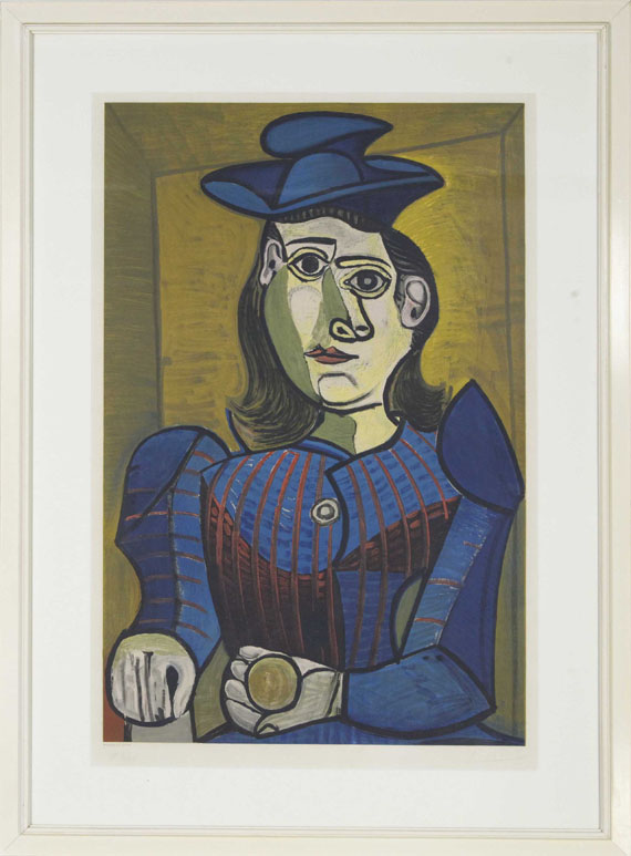 Pablo Picasso - Femme assise (Dora Maar) - Cornice