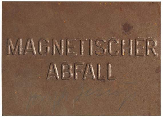 Joseph Beuys - Magnetischer Abfall (4 Teile) - Altre immagini