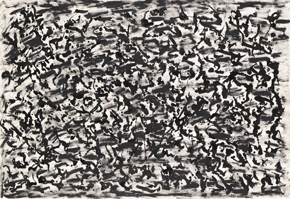 Henri Michaux - Peinture à l'encre de Chine