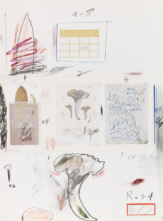 Cy Twombly - Natural History Part I, Mushrooms - Altre immagini