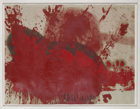 Hermann Nitsch - Ohne Titel - Cornice