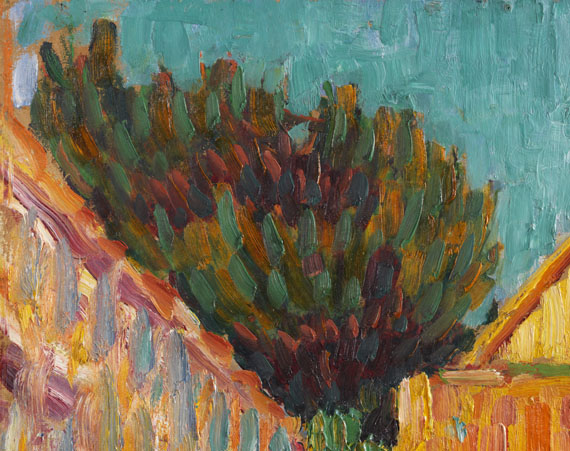 Alexej von Jawlensky - Kleines Haus vor Buschwerk (Französische Landschaft) - Altre immagini