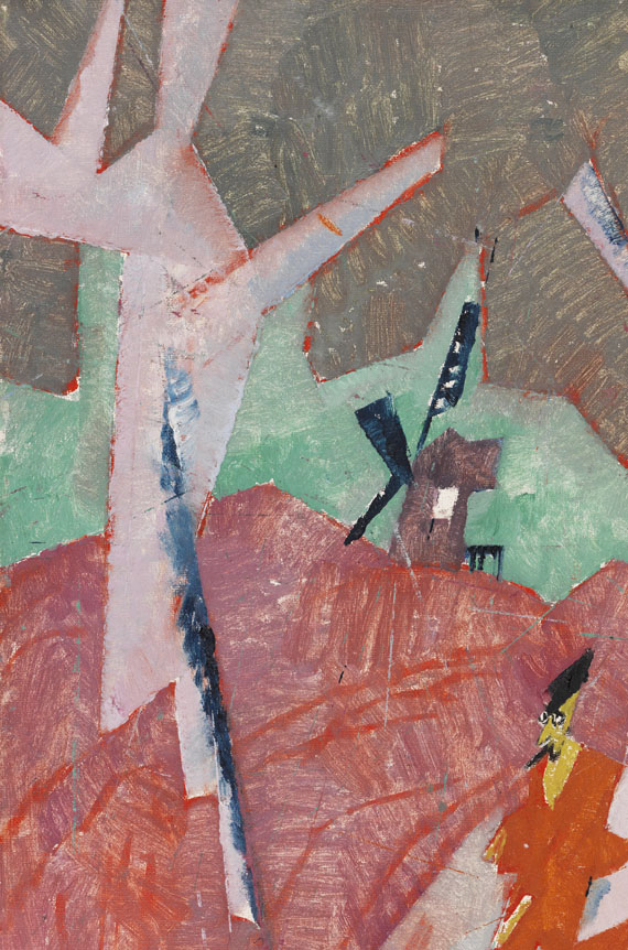 Lyonel Feininger - Der junge Mann aus dem Dorfe / Mill with Red Man - Altre immagini