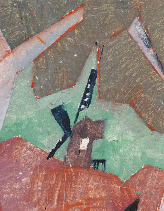 Lyonel Feininger - Der junge Mann aus dem Dorfe / Mill with Red Man - Altre immagini