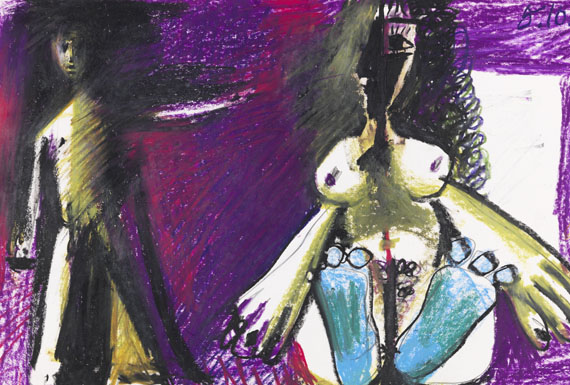 Pablo Picasso - Jeune garçon et femme assise - Altre immagini