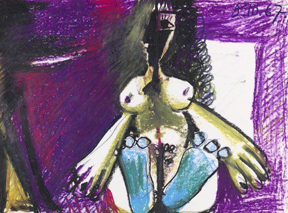 Pablo Picasso - Jeune garçon et femme assise - Altre immagini