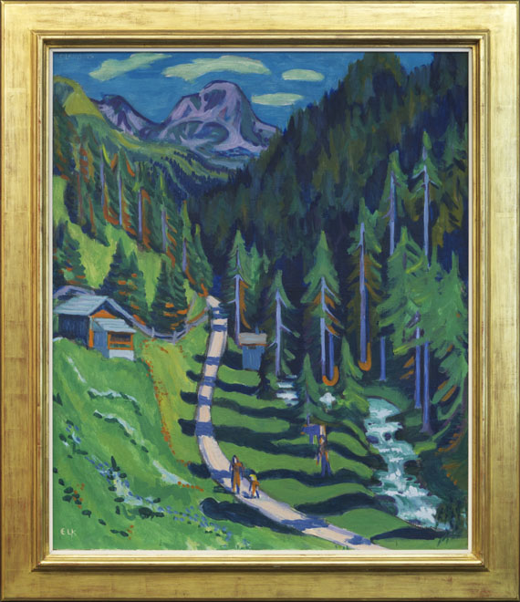 Ernst Ludwig Kirchner - Sertigweg - Cornice