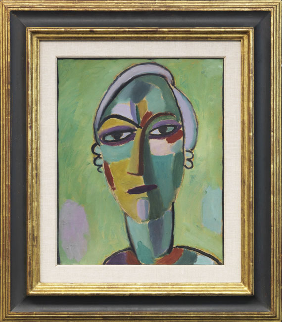 Jawlensky - Mystischer Kopf: Galka Fatum - Fate