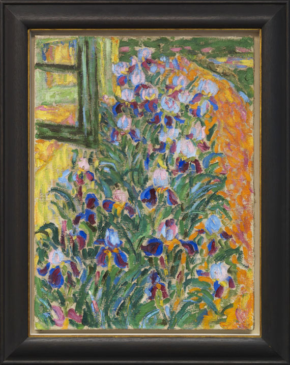 Erich Heckel - Blaue Iris - Cornice