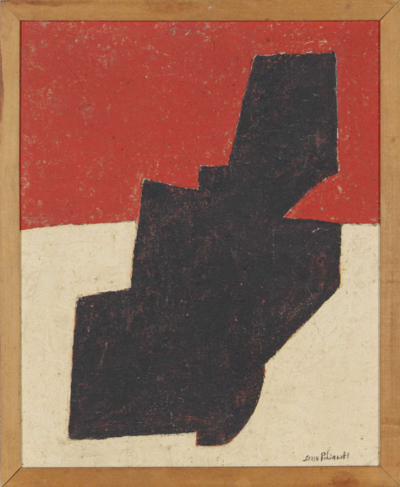 Serge Poliakoff - Composition abstraite - Cornice