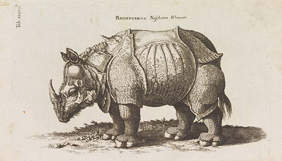 Johann Mathias Decker - Naturgeschichte. Vierfüßige Tiere Tle.1-6 und Vögel Tle 1-4. Zus. 3 Bände