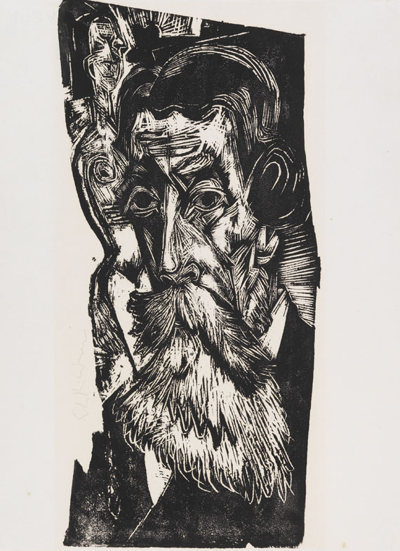 Ernst Ludwig Kirchner - Kopf Ludwig Schames