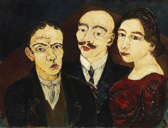 Josef Scharl - Frau mit zwei Männern