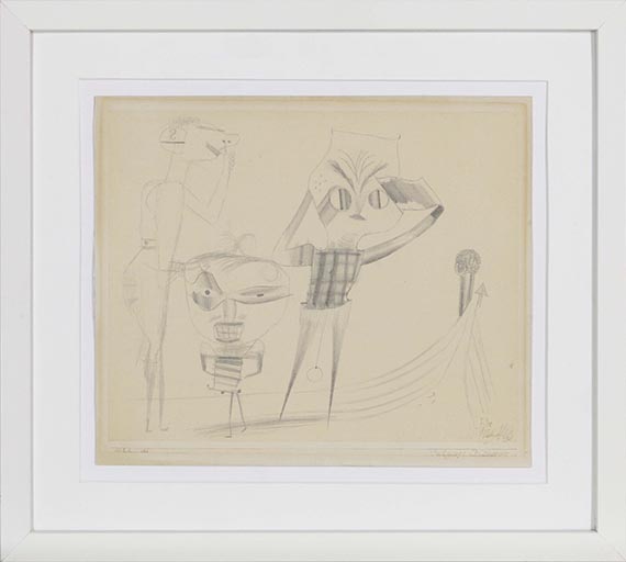 Paul Klee - Vulgaere Komoedie - Cornice
