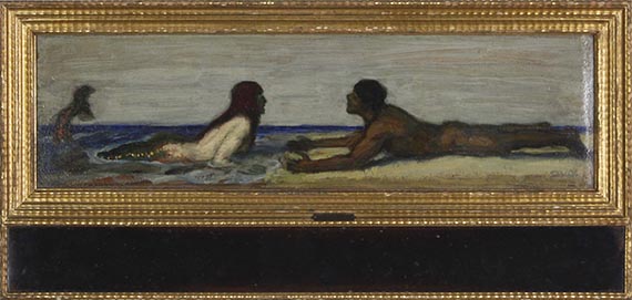 Franz von Stuck - Meerweibchen - Cornice