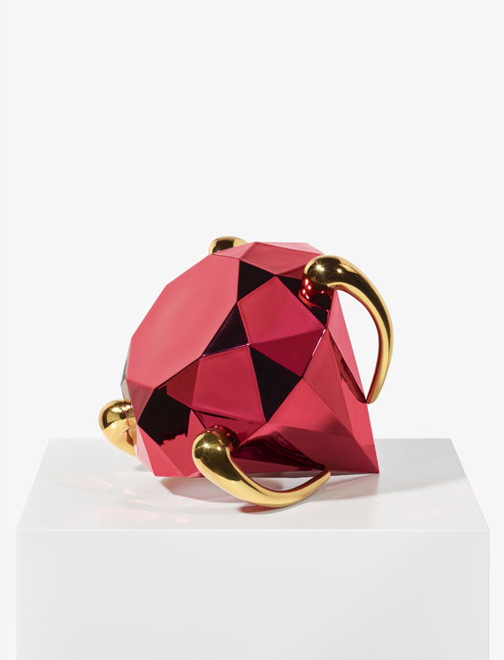 Jeff Koons - Diamond (Red)