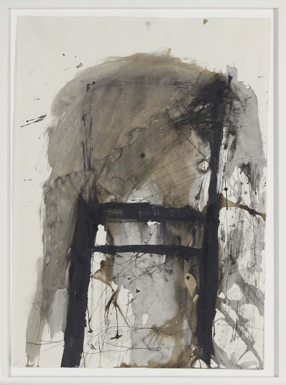 Antoni Tàpies - Chair on Paper - Cornice