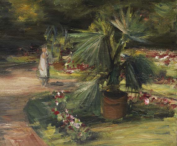 Max Liebermann - Garten mit Palme und zwei weiblichen Figuren - Altre immagini