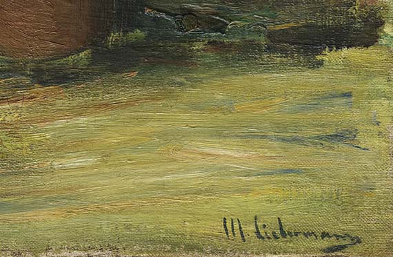 Max Liebermann - Garten mit Palme und zwei weiblichen Figuren - Altre immagini