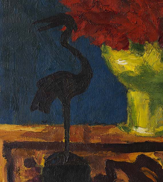 Emil Nolde - Vogel und Georginen