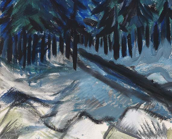 Erich Heckel - Erzgebirgslandschaft im Winter - Altre immagini