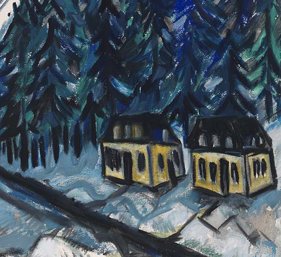 Erich Heckel - Erzgebirgslandschaft im Winter - Altre immagini