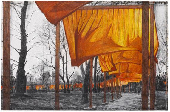  Christo - The Gates, Project for Central Park, NY (2-teilig) - Altre immagini