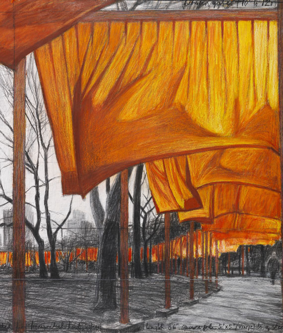  Christo - The Gates, Project for Central Park, NY (2-teilig) - Altre immagini