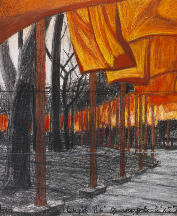  Christo - The Gates, Project for Central Park, NY (2-teilig) - Altre immagini