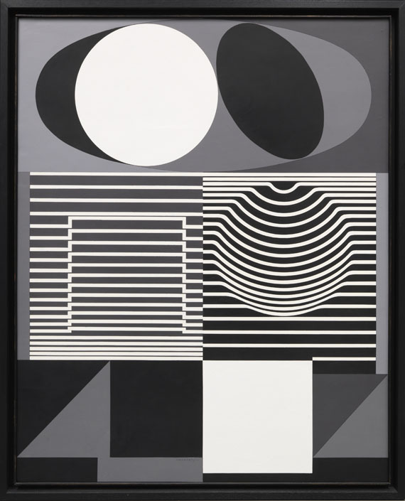 Victor Vasarely - ONDHO - Cornice