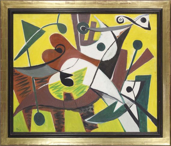 Ernst Wilhelm Nay - Vibration - Cornice
