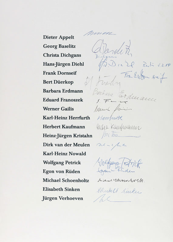Georg Baselitz - Geccelli-Mappe - Altre immagini