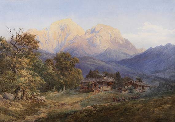 Edward Theodore Compton - Hoher Göll, Berchtesgaden