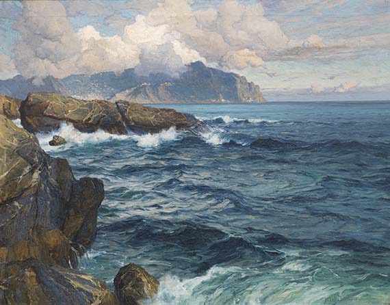 Boehme - Abendstimmung in Nervi