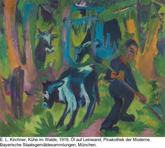 Ernst Ludwig Kirchner - Kühe auf der Alp - Altre immagini