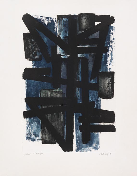 Soulages - Eau-forte I