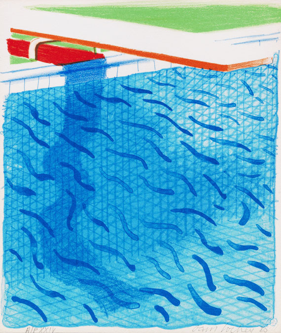 David Hockney - Paper Pools