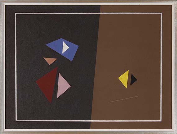 Friedrich Vordemberge-Gildewart - Composition no 141 - Cornice