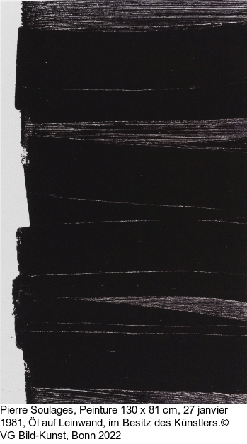 Pierre Soulages - Peinture 54 x 73 cm, 26 septembre 1981 - Altre immagini