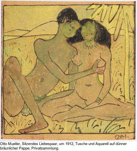 Otto Mueller - Hockendes Mädchen - Altre immagini