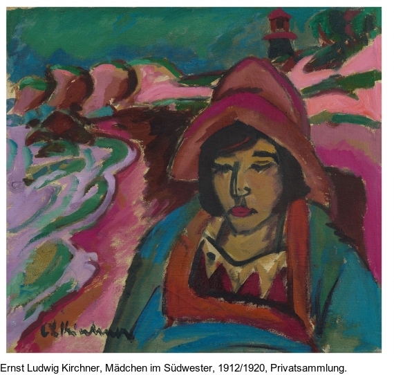 Ernst Ludwig Kirchner - Akt mit rotem Hut - Altre immagini