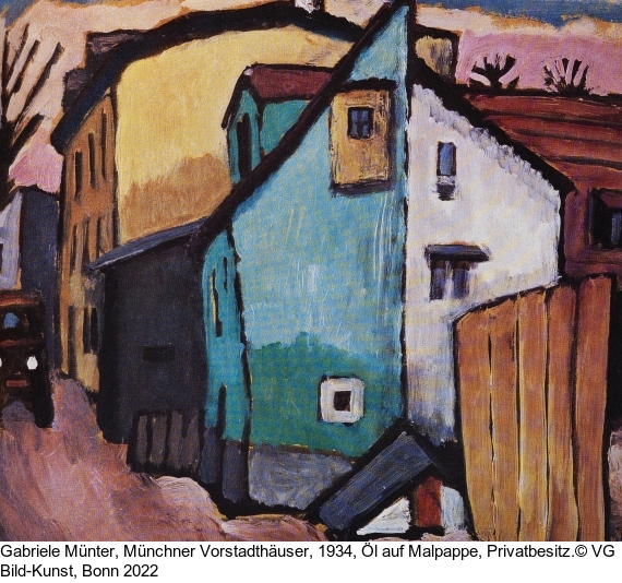 Gabriele Münter - Äußere Wienerstraße (Altmünchen)