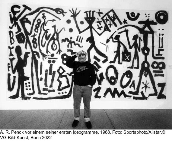 A. R. Penck (d.i. Ralf Winkler) - Roter Planet